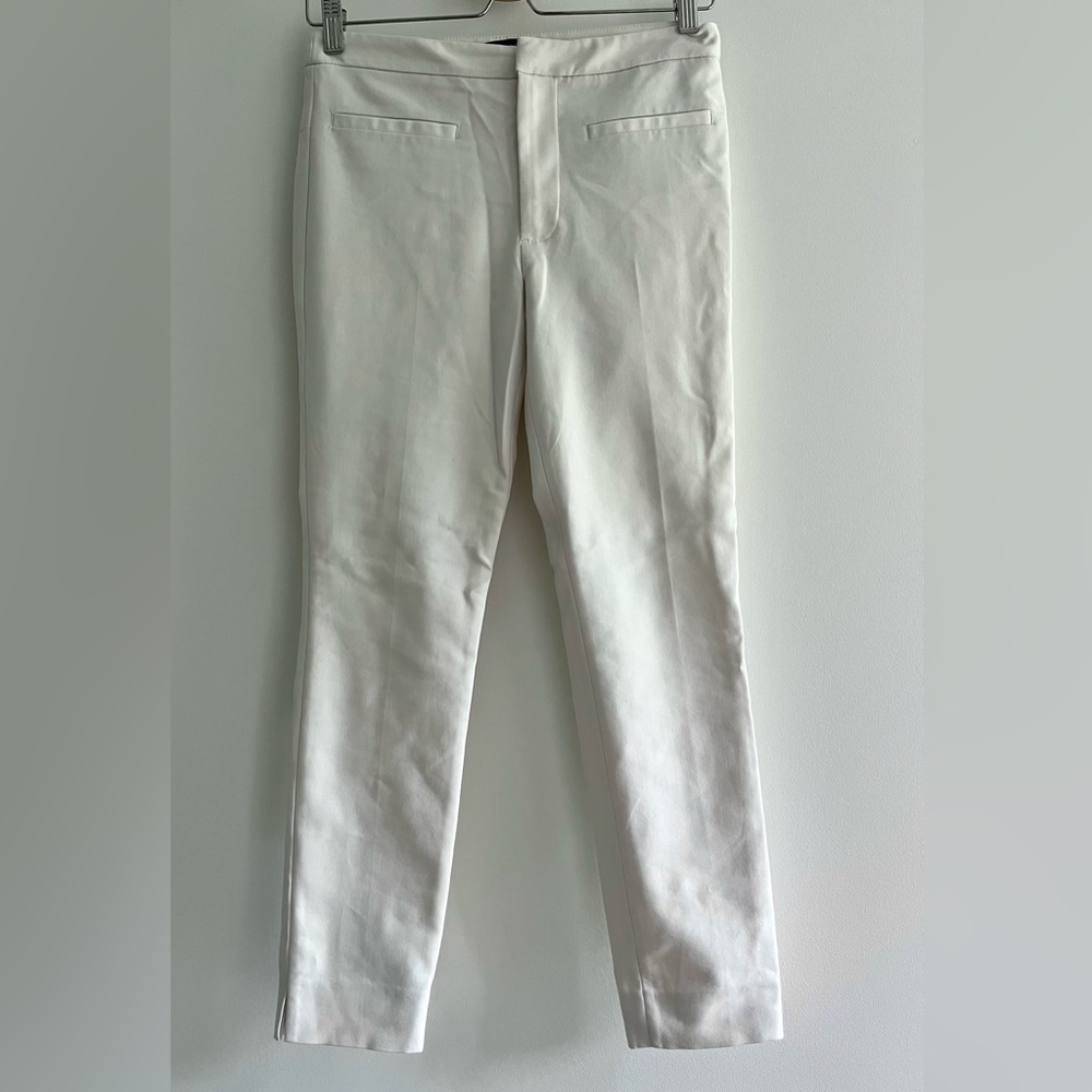 Zara Woman White Dress Trousers